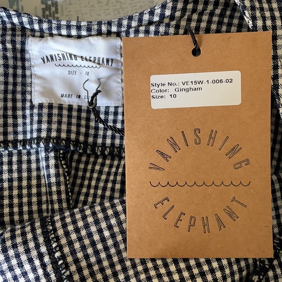 Vanishing Elephant gingham dress - Picture 4 of 6